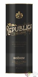 Božkov „ Republica Exclusive ” gift set mixed caribbean rum 38% vol.  0.70 l