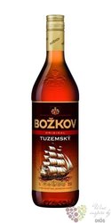 Božkov „ Tuzemský ” flavored regional spirits by Stock 37.5% vol.    1.00 l