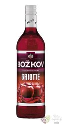 Božkov „ Griotte ” Bohemian cherry liqueur Stock Božkov 18% vol.    1.00 l
