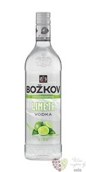 Božkov „ Limeta ” Bohemian flavored vodka Stock 37.5% vol.    1.00 l