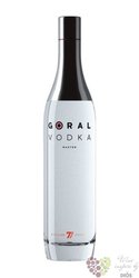 Goral „ Master ” Slovak vodka by Gas distillery 40% vol.    0.70 l
