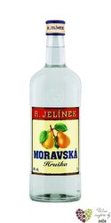 Moravská Hruška pear brandy Rudolf Jelínek Vizovice 40% vol.    0.50 l