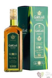Gold Cock aged 12 years single malt Moravian whisky 43% vol.  0.70 l