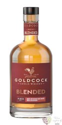 Gold Cock Blended Moravian whisky 42% vol.  0.70 l
