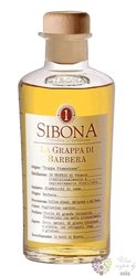Grappa single grape di Barbera linea Graduata Sibona Antica 40% vol.  0.50 l