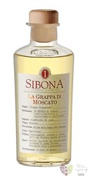 Grappa di Moscato „ linea Graduata ” Antica distilleria Sibona 40% vol.  0.50 l