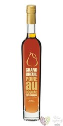 Grand Breuil „ Poire au Cognac ” cognac pear liqueur 38% vol.  0.50 l