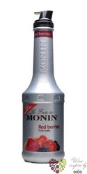 Monin pure  Red berries  French fruits pap extract 00% vol.  1.00 l