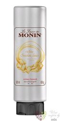 Monin „ White Chocolate ” French flavoured coctail sauce  0.50 l