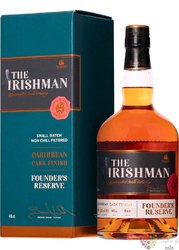 Irishman  Founders reserve Caribbean cask  Irish pot still whiskey 40% vol. 0.70 l