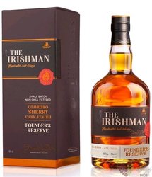 Irishman  Founders reserve Oloroso Sherry cask  Irish pot still whiskey 46% vol. 0.70 l