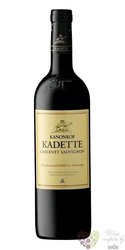 Cabernet Sauvignon  Kadette  2022 Stellenbosch Kanonkop  0.75 l