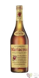 Weinbrand Mariacron premium German wine brandy 36% vol.    1.00 l