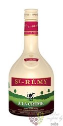 Saint Rémy „ á la Creme ” premium French brandy 17% vol.  0.05 l