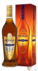 Metaxa 7 *  Amphora stars  gift box premium Greek brandy 40% vol.    0.70 l