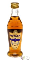Metaxa 7 *  Amphora stars  premium Greek brandy 40% vol.    0.05 l