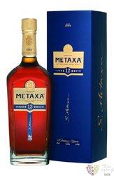 Metaxa 12 * „ GPK ” gift box premium Greek wine brandy 40% vol.    0.70 l