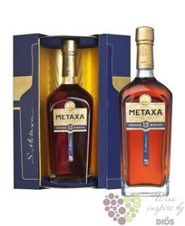 Metaxa 12 *  GPK festive edition  premium Greek wine brandy 40% vol.    0.70 l