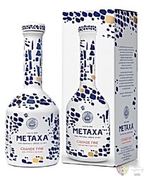 Metaxa  Grande Fine ceramic decanter ed. 2023  premium Greek wine brandy 40% vol.  0.70 l