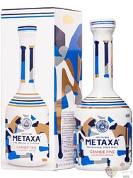 Metaxa  Grande Fine ceramic decanter ed. 2023  premium Greek wine brandy 40% vol.  0.70 l
