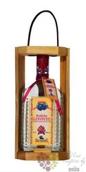 Slivovice  Bock exclusive  wood box by Old Herold distillery 52% vol.    0.70 l