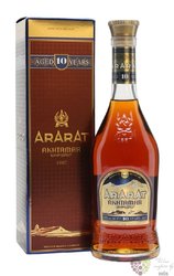 Ararat „ Akhtamar ” aged 10 years Armenian brandy 40% vol.  0.70 l
