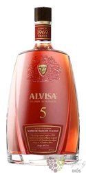 Alvisa aged 5 years organic Spanish brandy 40% vol.  0.50 l