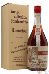 Didier Lemorton 1962 „ Grande Reserve ” Calvados Domfrontais Aoc 40% vol.  0.70l