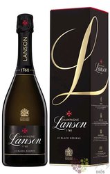 Lanson „ le Black Réserve ” brut Champagne Aoc  0.75 l