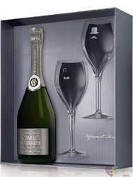 Charles Heidsieck  Blanc de Blancs  brut glass set Champagne Aoc  0.75 l