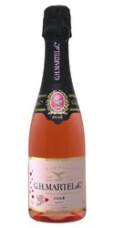 G.H.Martel &amp; Co ros Saint Valentin brut Champagne Aoc  0.375 l