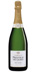 Prestige des Sacres  Nature  brut Champagne Aoc  0.75 l