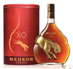 Meukow  XO  metal box Cognac Aoc 40% vol.   0.70 l