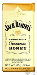 GoldKenn Liqueur Collection „ Jack Daniels Tennessee Honey ” Swiss chocolate bar  100g