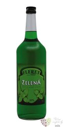 Fleret zelen moravian mint spirit Fleret 20% vol.  1.00 l