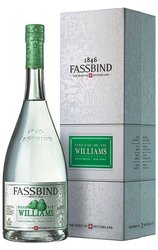Fassbind Eau de Vie „ Poire Williams ” Swiss fruits brandy by 43% vol.  0.70 l