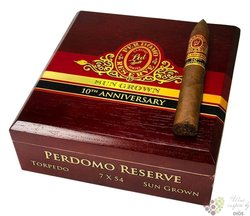 Perdomo Reserve 10th Anniversary  Torpedo Sun Grown  Nicaraguan cigars