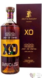 Jean de Clairac  XO no.3 Cognac &amp; Armagnac  wood box unique French blend 40% vol.  1.00 l