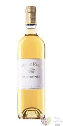 Carmes de Rieussec 2013 Sauternes second wine of Chateau Rieusec    0.75 l
