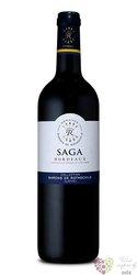 Bordeaux rouge „ Saga ” Aoc 2016 domaines Barons de Rothschild Lafite  0.75 l