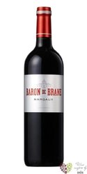 Baron de Brane 2017 Margaux Second wine of Chateau Brane Cantenac  0.75 l