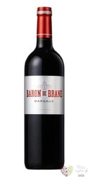 Baron de Brane 2020 Margaux Second wine of Chateau Brane Cantenac  0.75 l