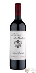 Dame de Montrose 2018 Saint Estephe second wine of Chateau Montrose  0.75 l
