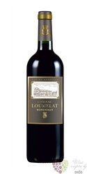 Bordeaux rouge Aoc 2016 chateau Loumelat  0.75 l