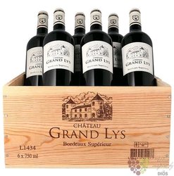 Chateau Grand Lys 2019 Bordeaux Supérieur  6x0.75 l