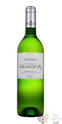 Chateau Grand Jean blanc 2018 Bordeaux Aoc vignobles Dulon  0.75 l