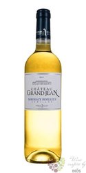 Chateau Grand Jean blanc moelleux 2016 Bordeaux Aoc vignobles Dulon  0.75 l