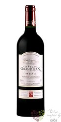 Chateau Grand Jean rouge  Reserve  2016 Bordeaux superieur vignobles Dulon  0.75 l
