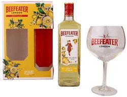 Beefeater  Zesty Lemon  glass set English flavored gin  37.5% vol.  0.70 l