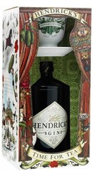Hendricks gift set „ Teatime set ” small batch Scotch gin 41.4% vol.  1.00 l